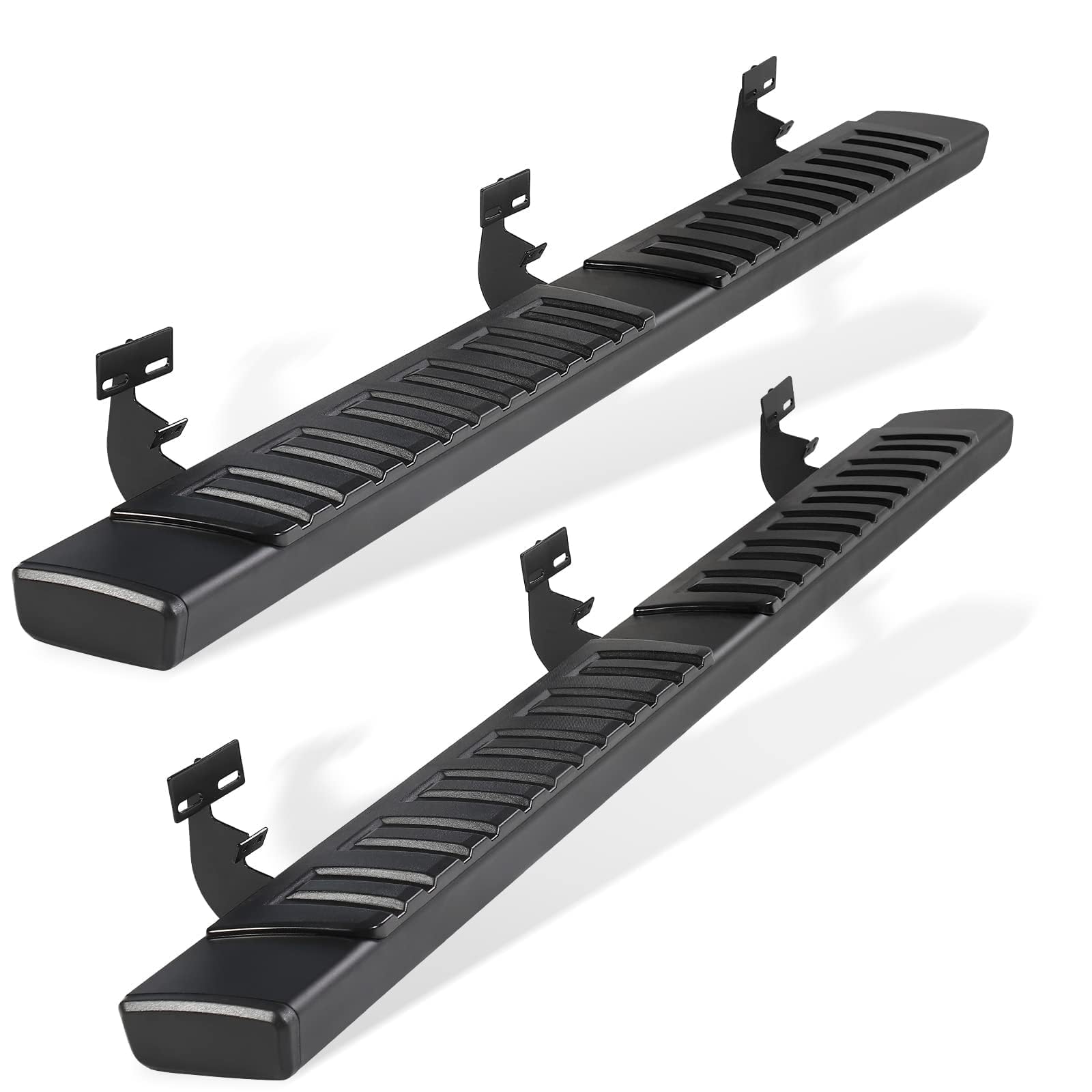 Black Aluminum Alloy Running Boards for 2009-2025 Dodge Ram 1500/2500/3500 Crew Cab - 6