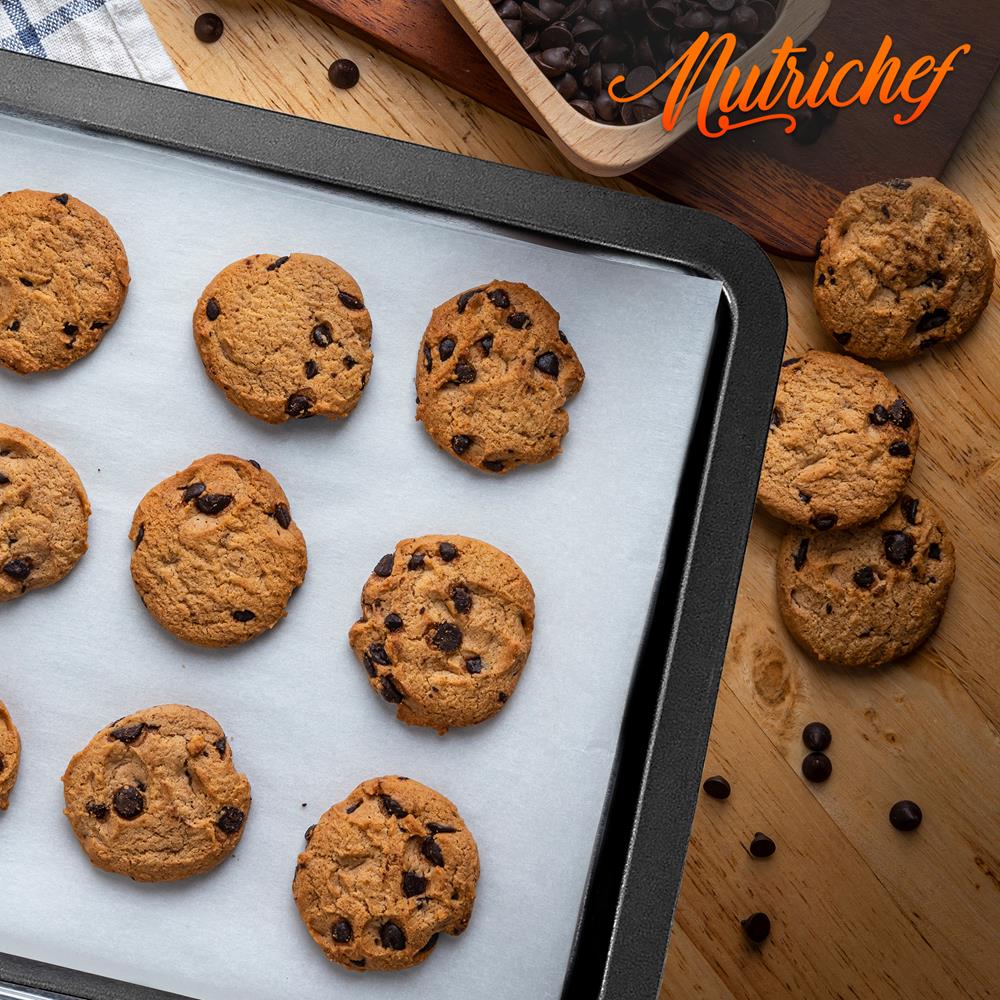 Non-Stick Medium Cookie Sheet - 12x16 Inch Baking Pan for Cookies, Pastries & More - Perfect for Home Baking, Party Treats & Holiday Desserts