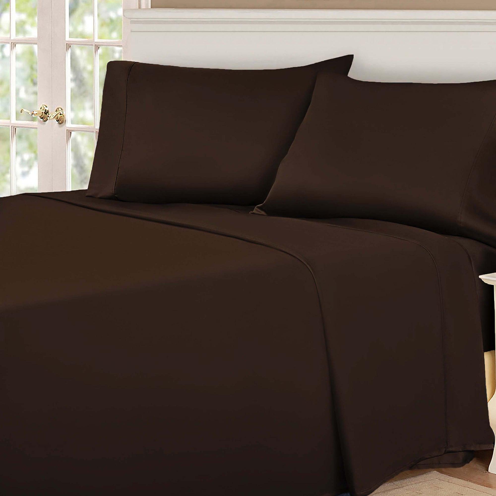 Premium 100% Egyptian Cotton 530 Thread Count Bed Sheet Set - Queen Size, 4-Piece, Breathable & Soft for Ultimate Comfort - Perfect for Luxury Hotels, Master Bedrooms & Gift Giving