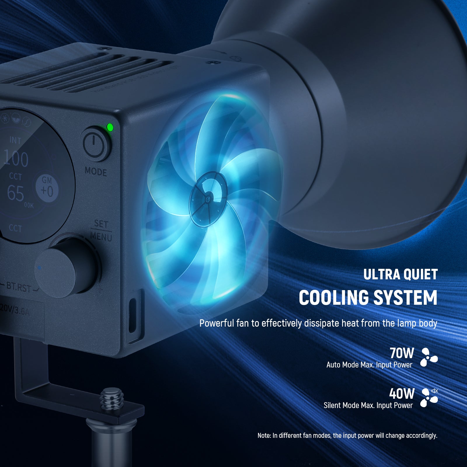 NEEWER HS60C Pro 60W Portable RGB LED Video Light with Adjustable Brightness & Color Temperature - Perfect for YouTube, TikTok, Photography, and Studio Lighting
