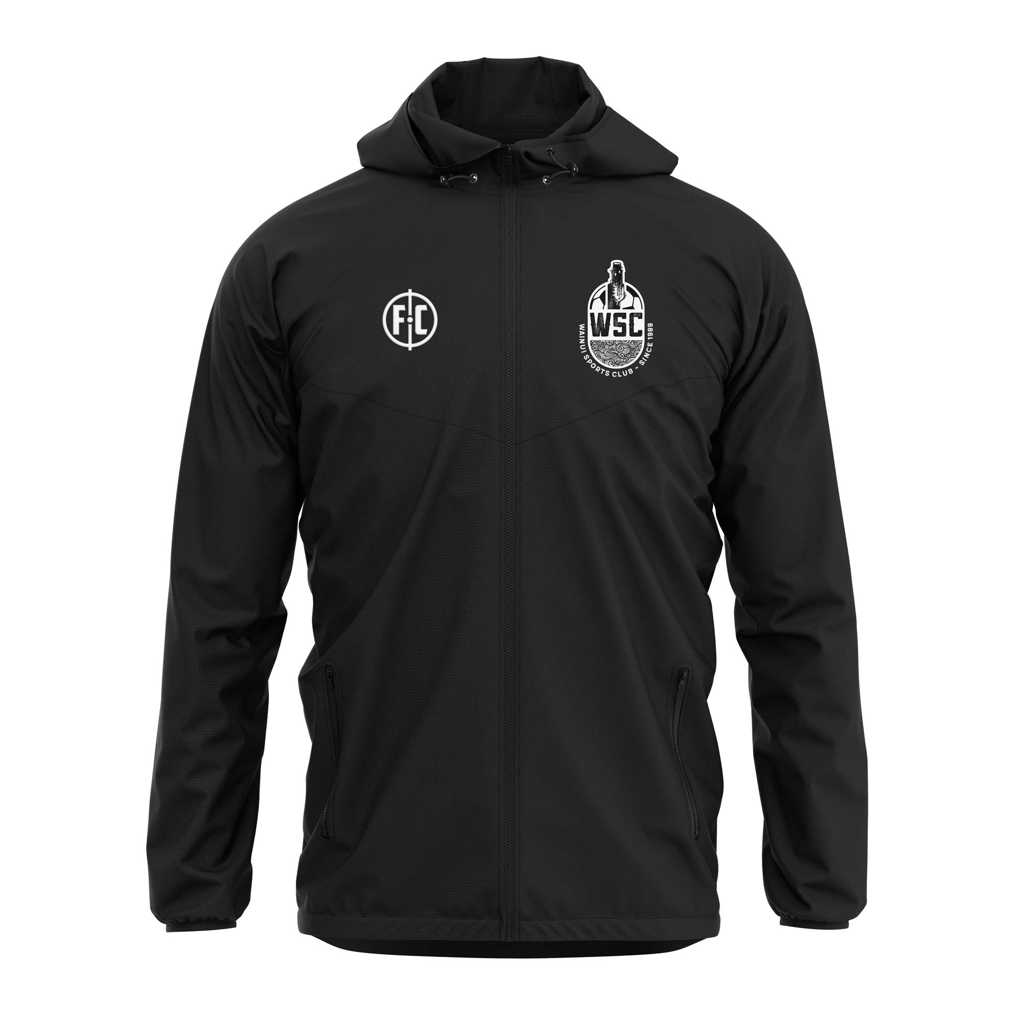 Wainui SC Waterproof Shower Jacket for Men & Women - Lightweight Raincoat for Outdoor Activities, Hiking, and Camping