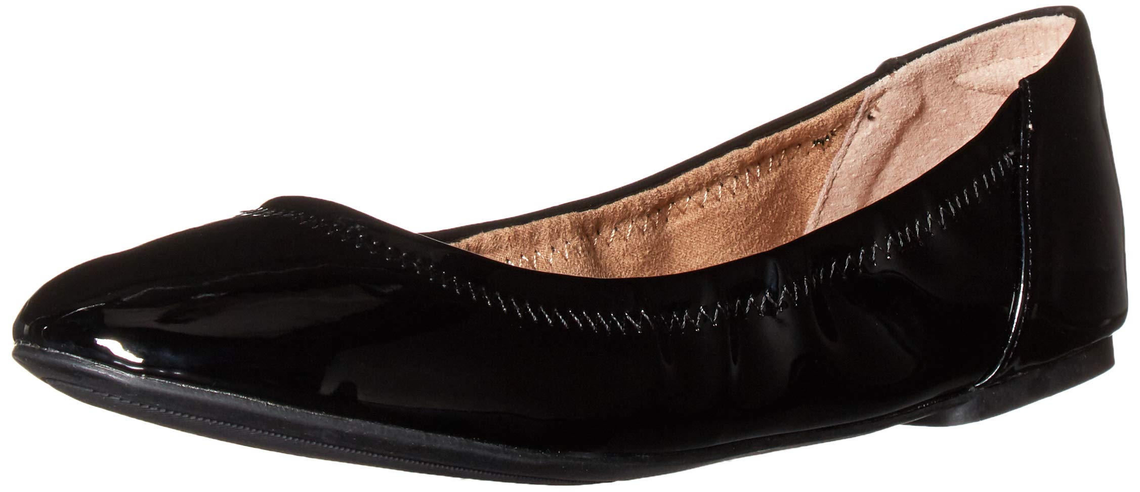 Amazon Essentials Women's Belice Ballet Flat - Comfortable Slip-On Shoes for Women, Casual & Office Wear, Lightweight & Flexible (Great for Work, Travel & Everyday Use)