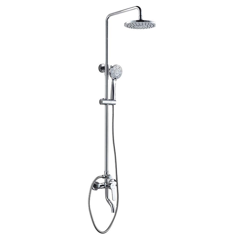 Premium Copper Concealed Shower System - 3 Function Handheld Shower Head with Stainless Steel Lift Arm for Bathroom | Durable & Stylish Design for Modern Homes, Spas, and Luxury Hotels