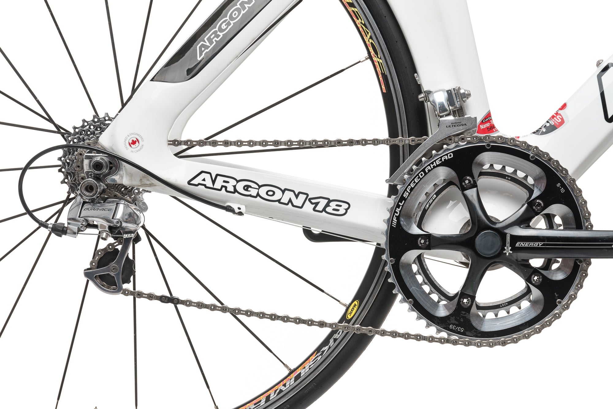 Argon 18 E-112 Large Road Bike 2009 - Lightweight Carbon Frame for Racing & Endurance Cycling