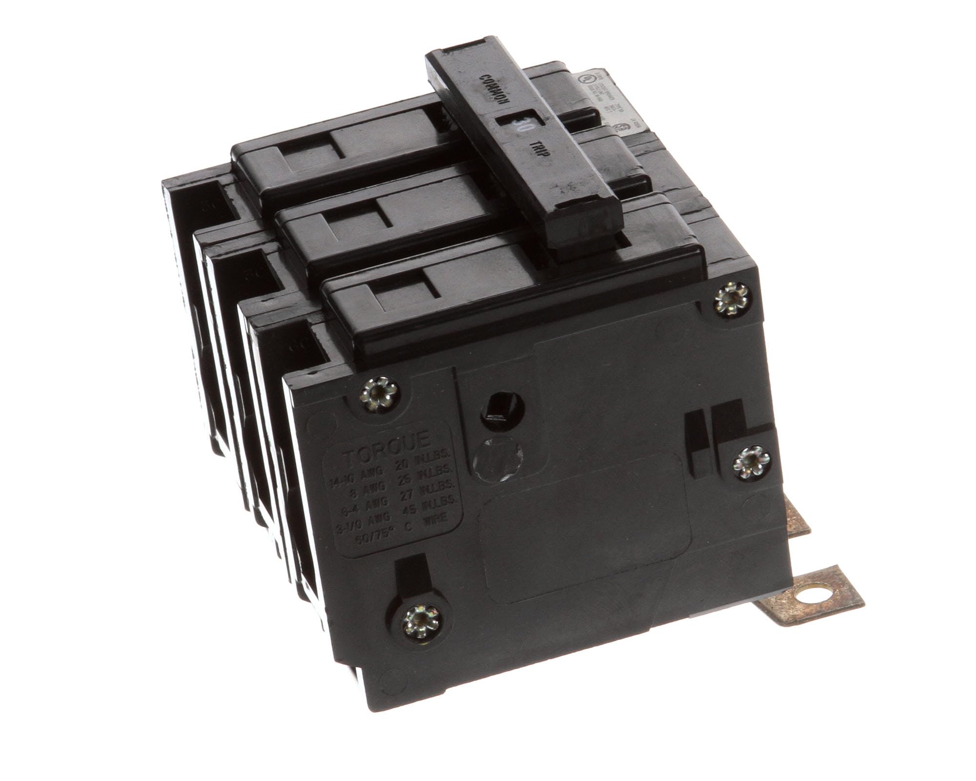 Cutler Hammer BAB3030H 30A 3P Bolt On Circuit Breaker - Heavy Duty Industrial Electrical Protection for Commercial Buildings & Factories