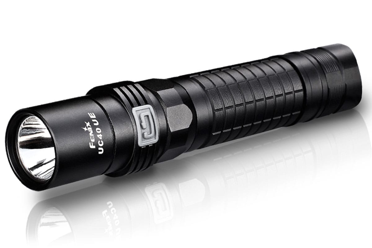 Fenix UC40UE Rechargeable Flashlight - High Lumens, Durable & Waterproof for Camping, Hiking & Emergency Use