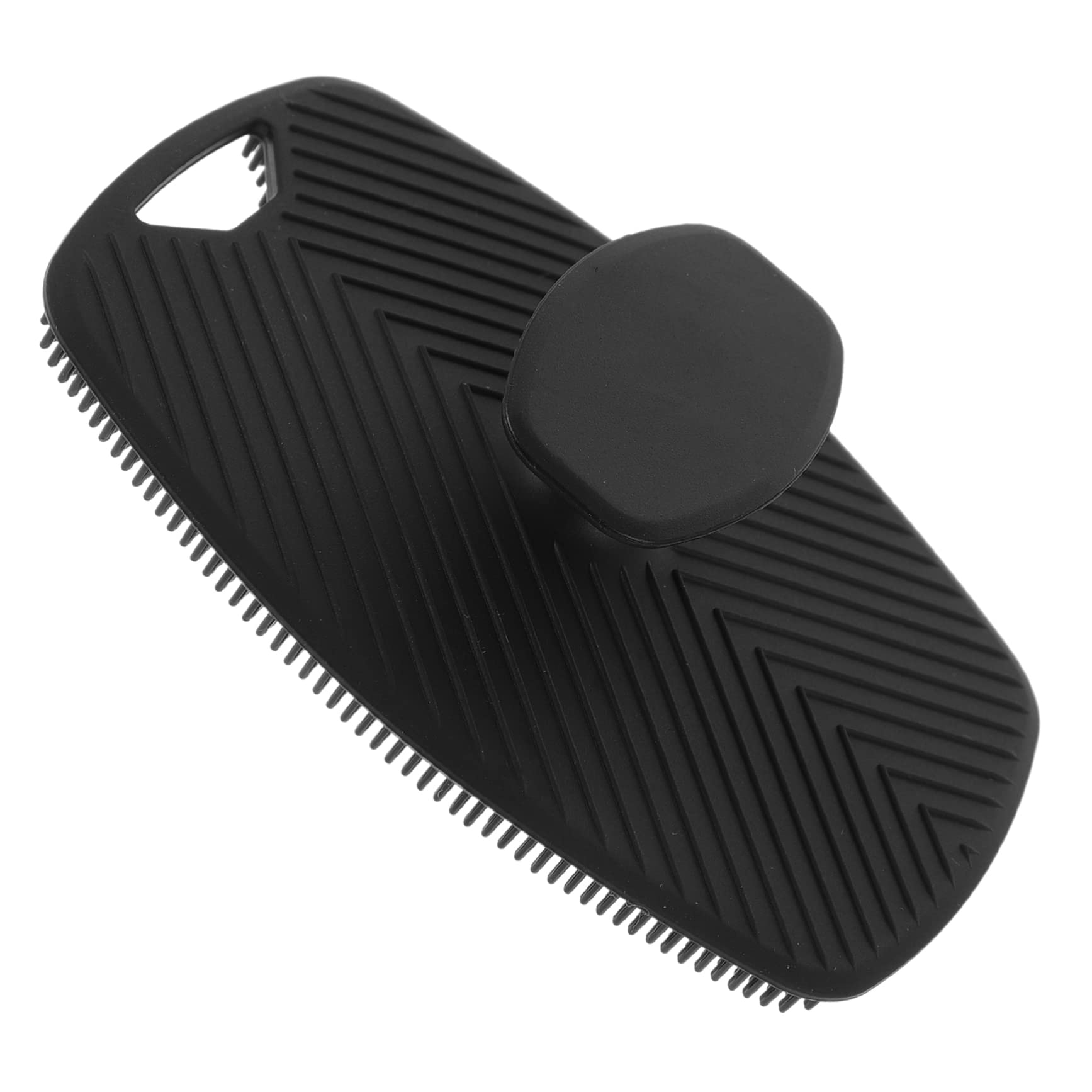 ADOCARN Silicone Bath Brush & Body Scrubber Set - Exfoliating Shower Brush with Massage Bristles for Hair Scalp & Skin Care - Perfect for Spa, Home Bath & Relaxation (2-Pack)