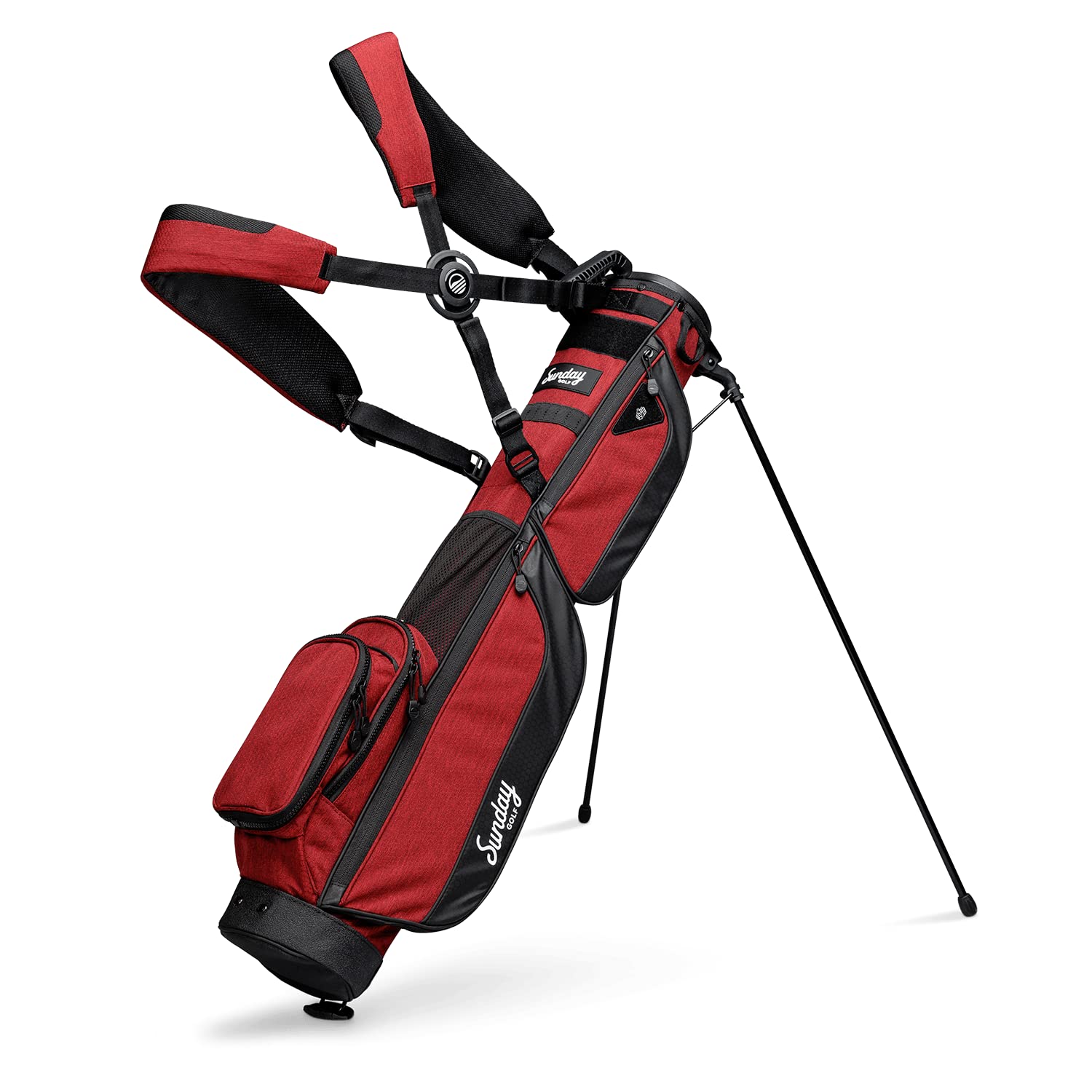 Sunday Golf Loma XL Bag - Ultra Lightweight 3.4lbs Golf Stand Bag with Adjustable Strap - Perfect for Driving Range, Par 3 & Executive Courses - Ideal for Pitch n Putt, Practice Sessions & Casual Golf Outings