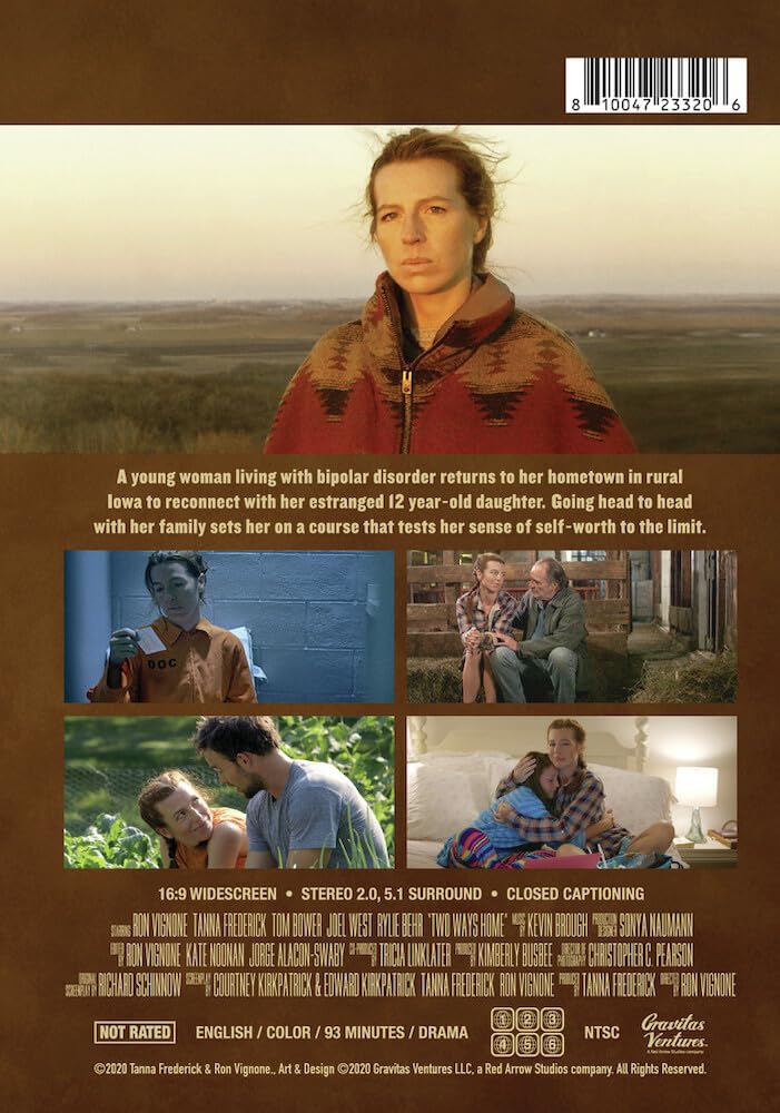 Two Ways Home DVD - Heartwarming Family Drama Movie | Perfect for Movie Nights & Family Gatherings