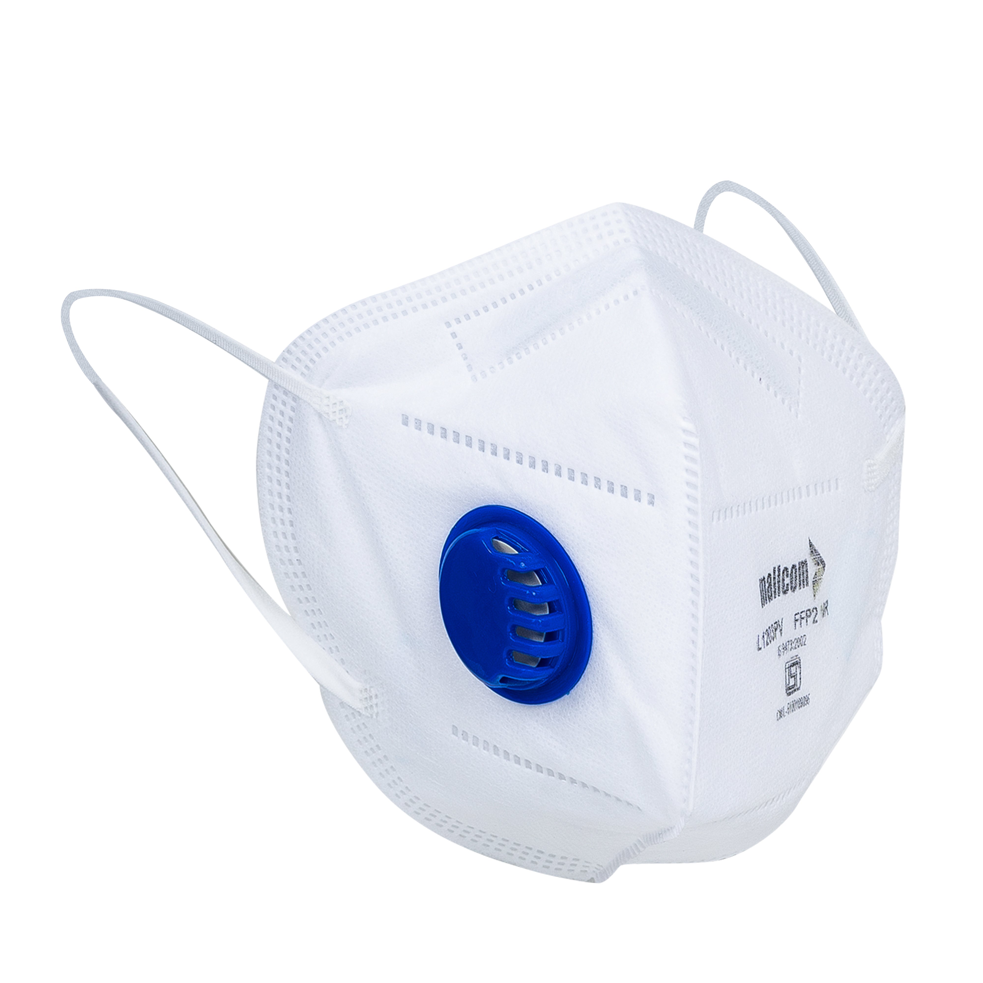 L1203Pv Disposable Face Mask - 3 Ply Breathable Protective Masks for Daily Use, Work & Travel - Pack of 50