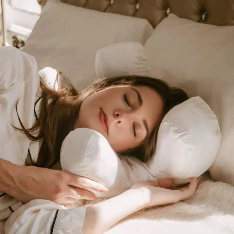 Face Pillowz - Soft & Comfortable Travel Pillow for Neck Support - Perfect for Airplane, Car, Office & Home Use