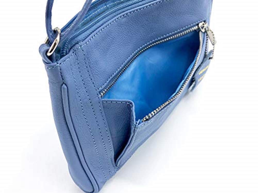 Handmade Genuine Leather Small Crossbody Purse - Women's Fashion Shoulder Bag for Daily Use, Travel & Shopping