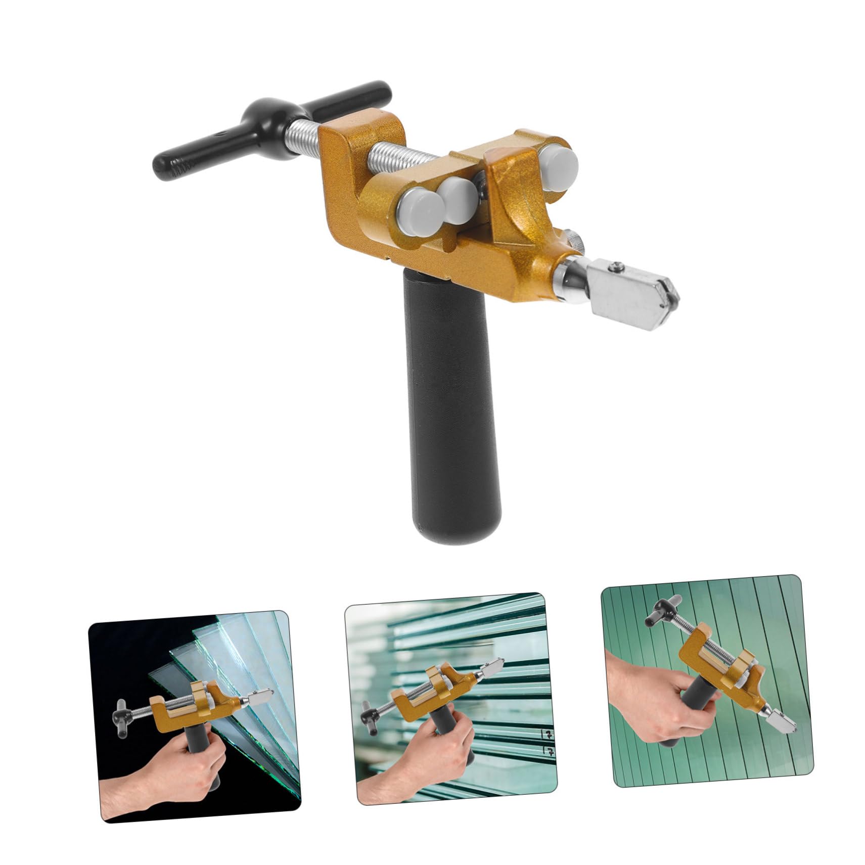 Professional Glass Cutting Pliers - Glass & Ceramic Cutter Tool with Breaker & Divider for Mirror, Tile & DIY Projects - Perfect for Mosaic Art, Home Renovation & Crafting