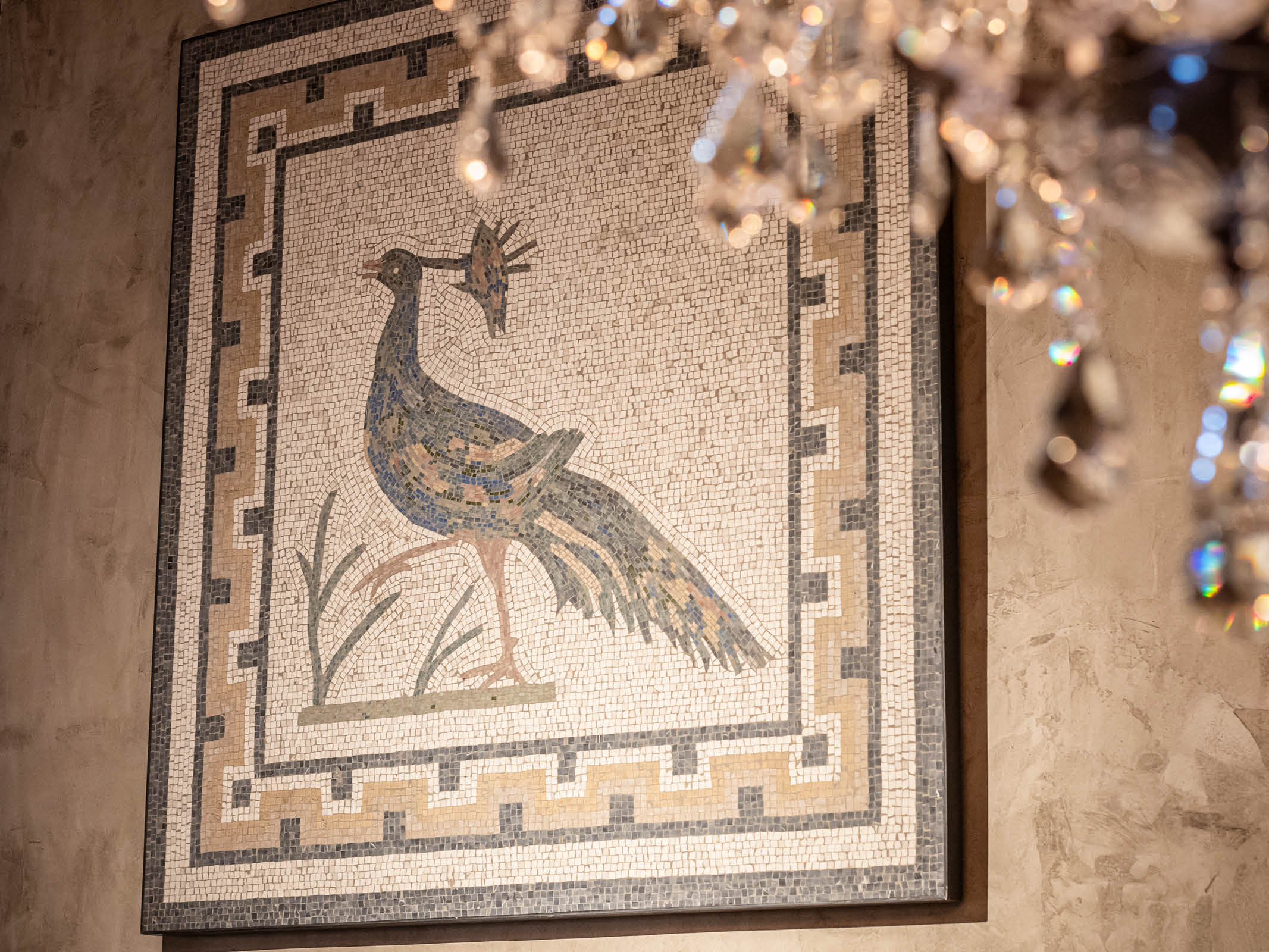 Exquisite Handmade Mosaic Peacock Artwork - Vibrant Wall Decor for Home, Office & Gift Giving | Perfect for Living Room, Bedroom & Wedding Decorations