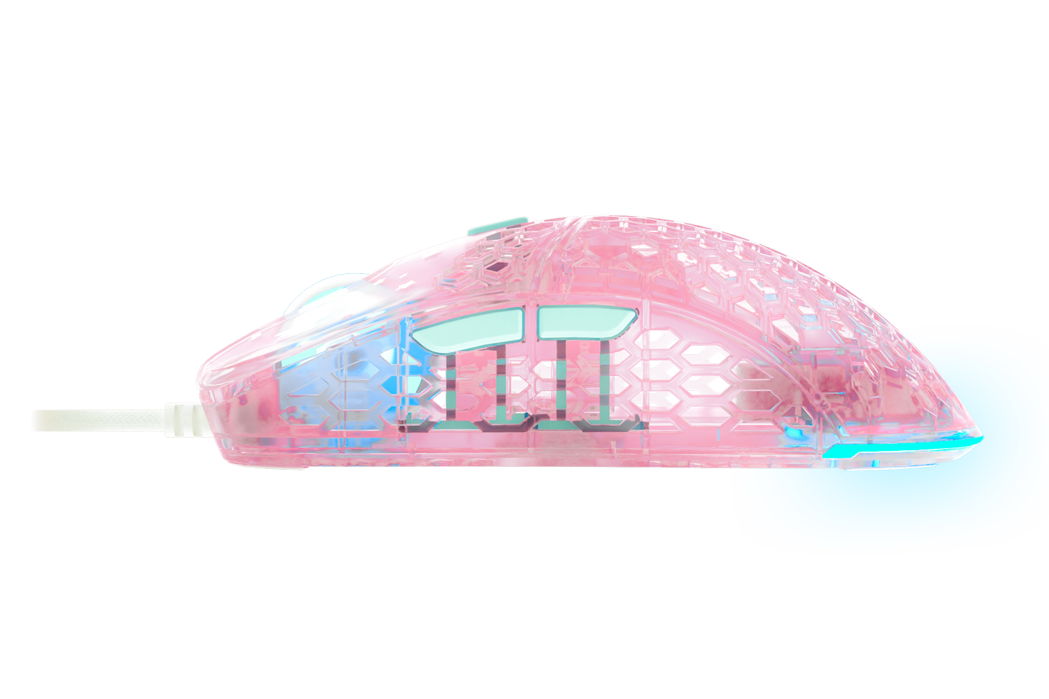 UltraLight Wireless Gaming Mouse - Magical Fairy M1 RGB Ergonomic Design for PC, Mac, Laptop - Perfect for FPS, MOBA, Esports & Office Work