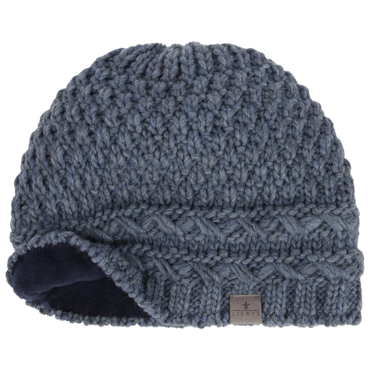 Lierys Pinea Beanie with Soft Fleece Lining - Warm Winter Knit Hat for Men & Women - Perfect for Skiing, Hiking & Outdoor Activities