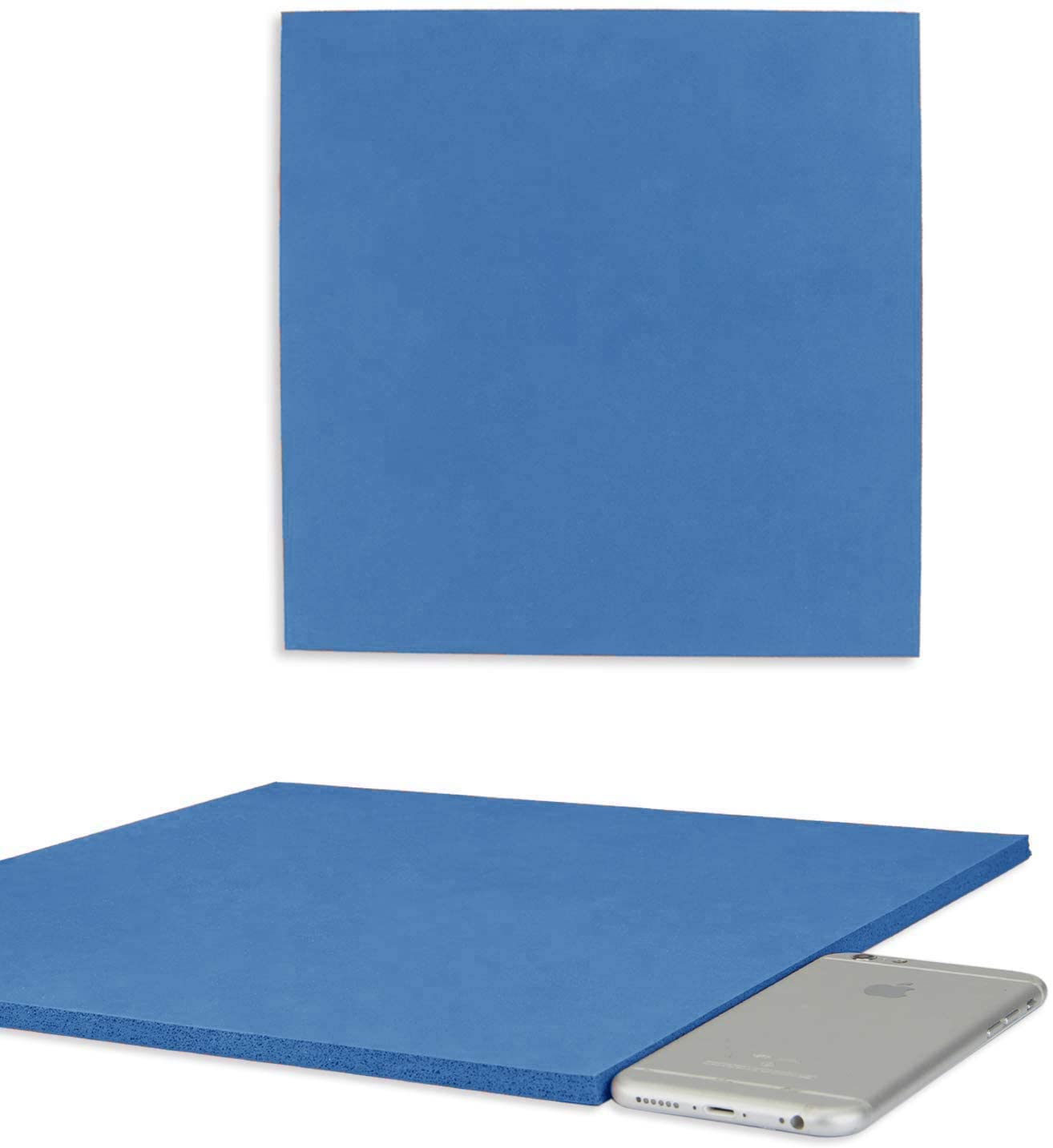 12x15 Inch Heat Resistant Silicone Press Pad Mat - 0.33 Inch Thickest Replacement Foam for Heat Transfer Machine - Ideal for T-Shirt Printing, Sublimation, and DIY Craft Projects