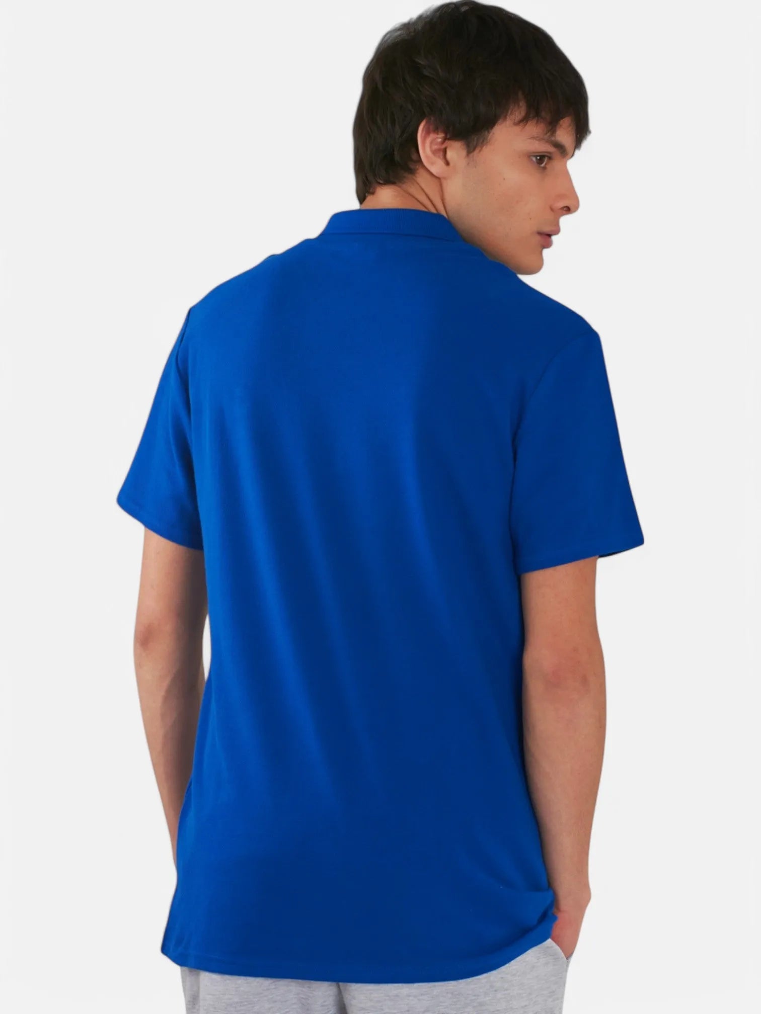 Le Coq Sportif Essential Pique Polo Shirt for Men - Classic French Blue Casual Wear for Golf, Tennis & Everyday Outfits
