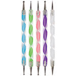 5-Piece Dotting & Marbling Tool Set for Nail Art, DIY Crafts, and Painting – Perfect for Acrylic Pouring, Stone Painting, and Decorative Designs