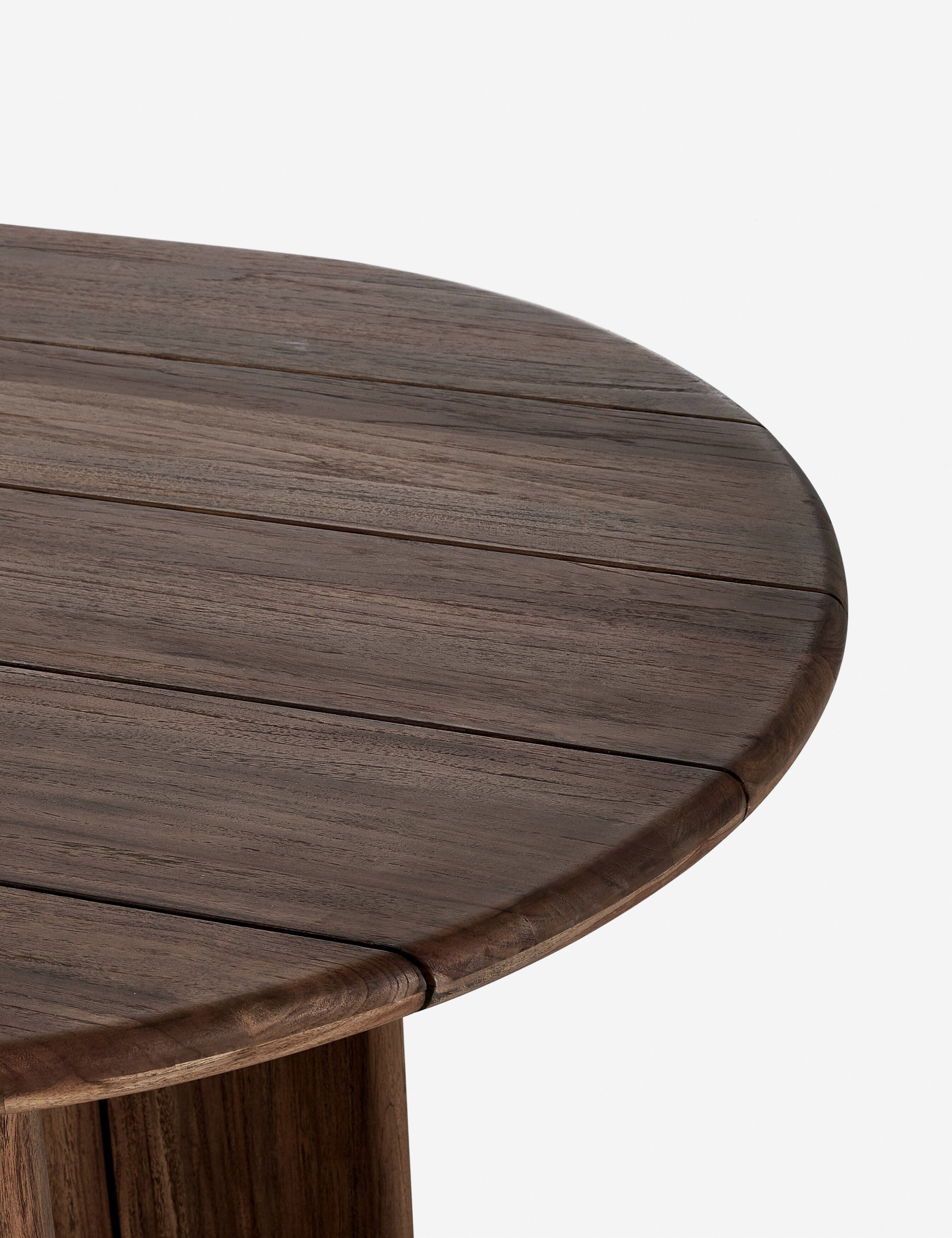 Gilda Outdoor Oval Dining Table - Weather-Resistant Patio Furniture for Garden, Backyard, Poolside & Restaurant Use