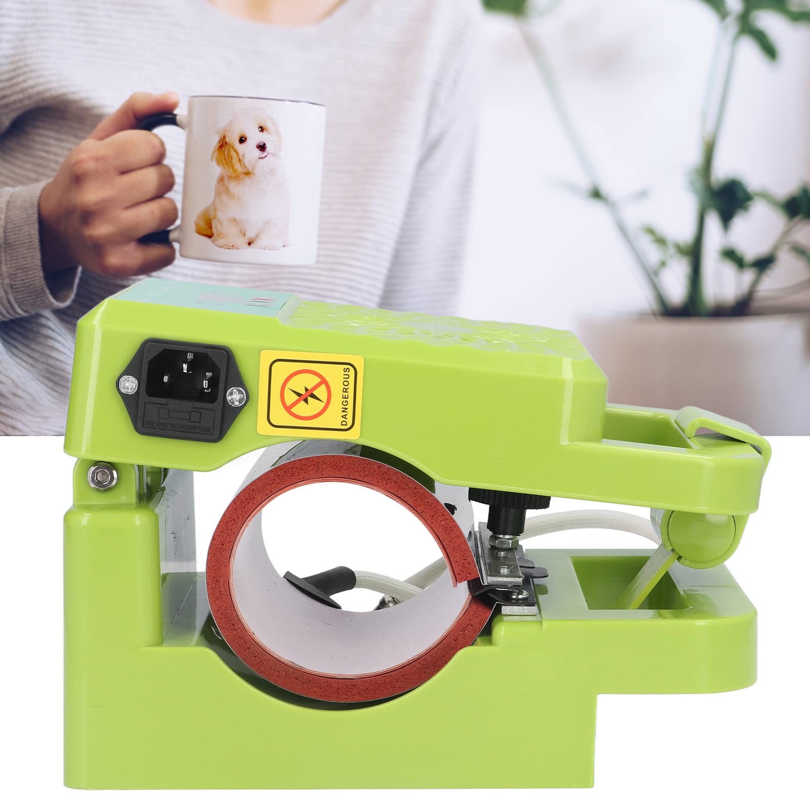 DIY Coffee Mug Heat Press Machine - Sublimation Heat Transfer for Custom Cups, Flexible Control & Efficient Forming, 110V US Plug - Perfect for Personalized Gifts, Home Crafting & Small Business Use