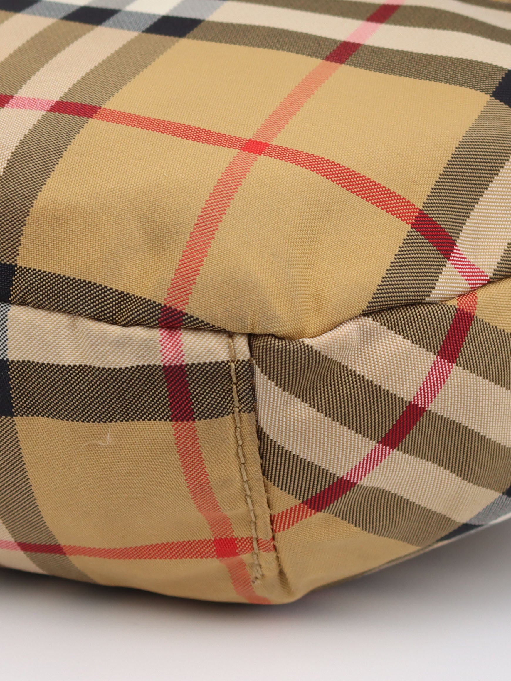 Burberry Haymarket Check Waist Bag for Women - Luxury Crossbody Fanny Pack with Adjustable Strap, Perfect for Travel, Shopping & Everyday Use