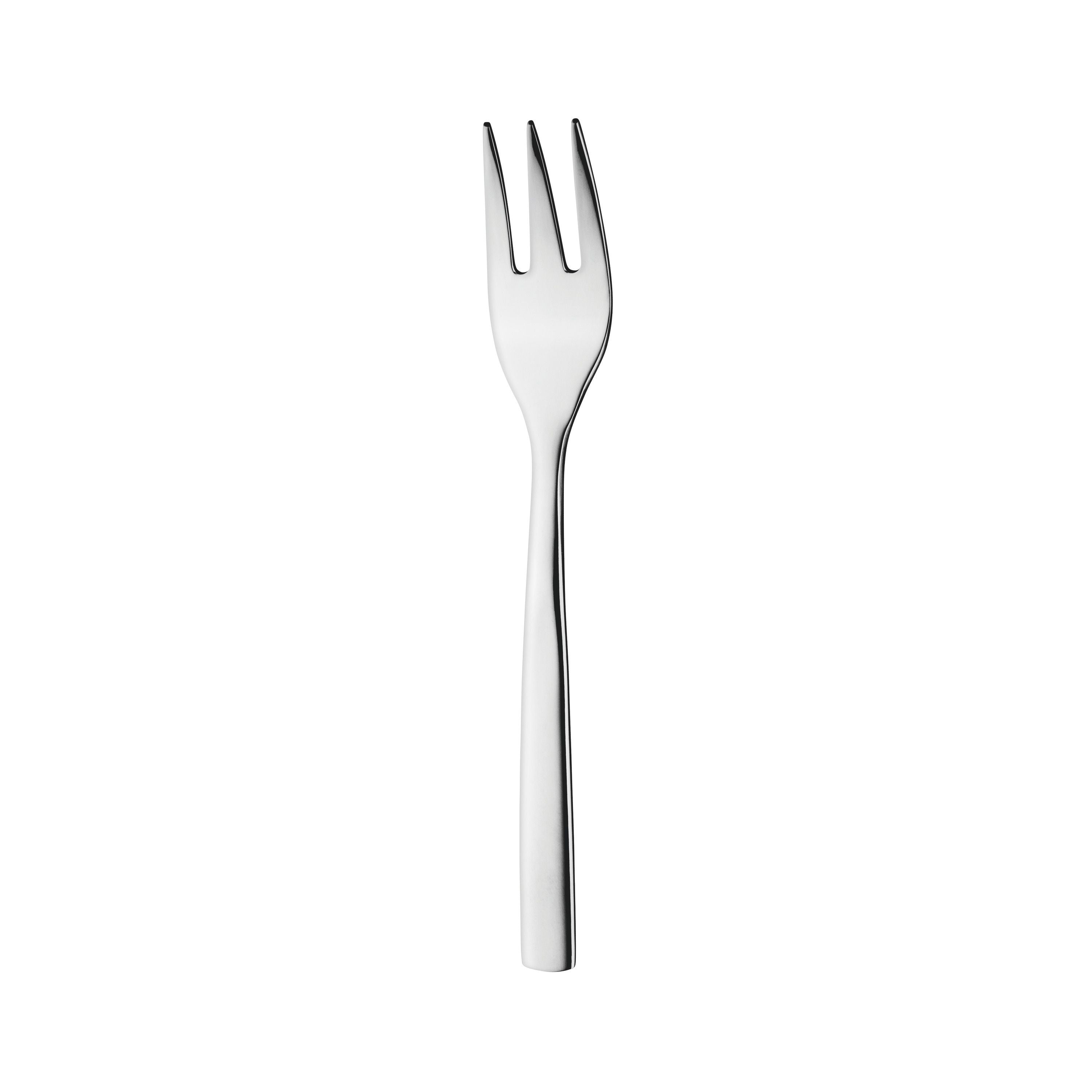 BergHOFF Essentials 12-Piece Stainless Steel Cake Fork Set - Pure Mirror Finish, 5.75 Inches - Perfect for Weddings, Parties, and Elegant Dessert Serving