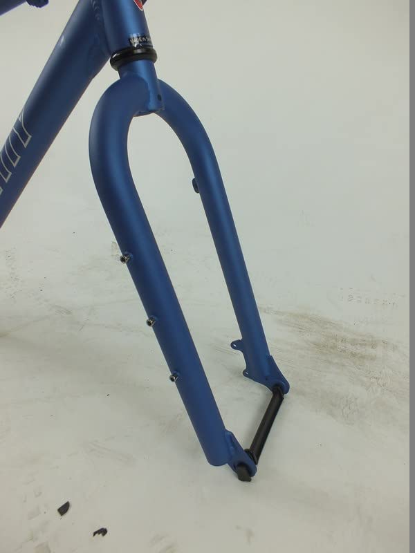 26 Inch Gravity Fat Bike Frame & Fork Set with Headset, Stem, Seatpost & Clamp - Perfect for Off-Road Trails, Snow Cycling & Beach Cruising