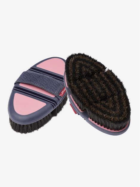 Premium Horse Hair Body Brush for Grooming & Shine - Soft & Flexible Bristles for Horses & Ponies - Ideal for Show Prep & Daily Care