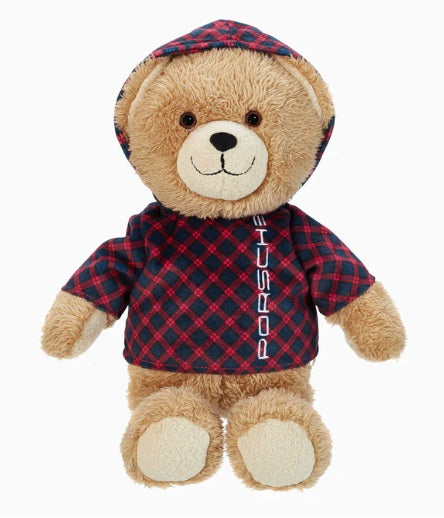 Porsche Teddy Bear Plush Toy - Soft & Cuddly Stuffed Animal for Kids & Collectors | Perfect Gift for Birthdays, Christmas & Car Enthusiasts | Great for Nursery Decor, Travel Companion & Snuggling