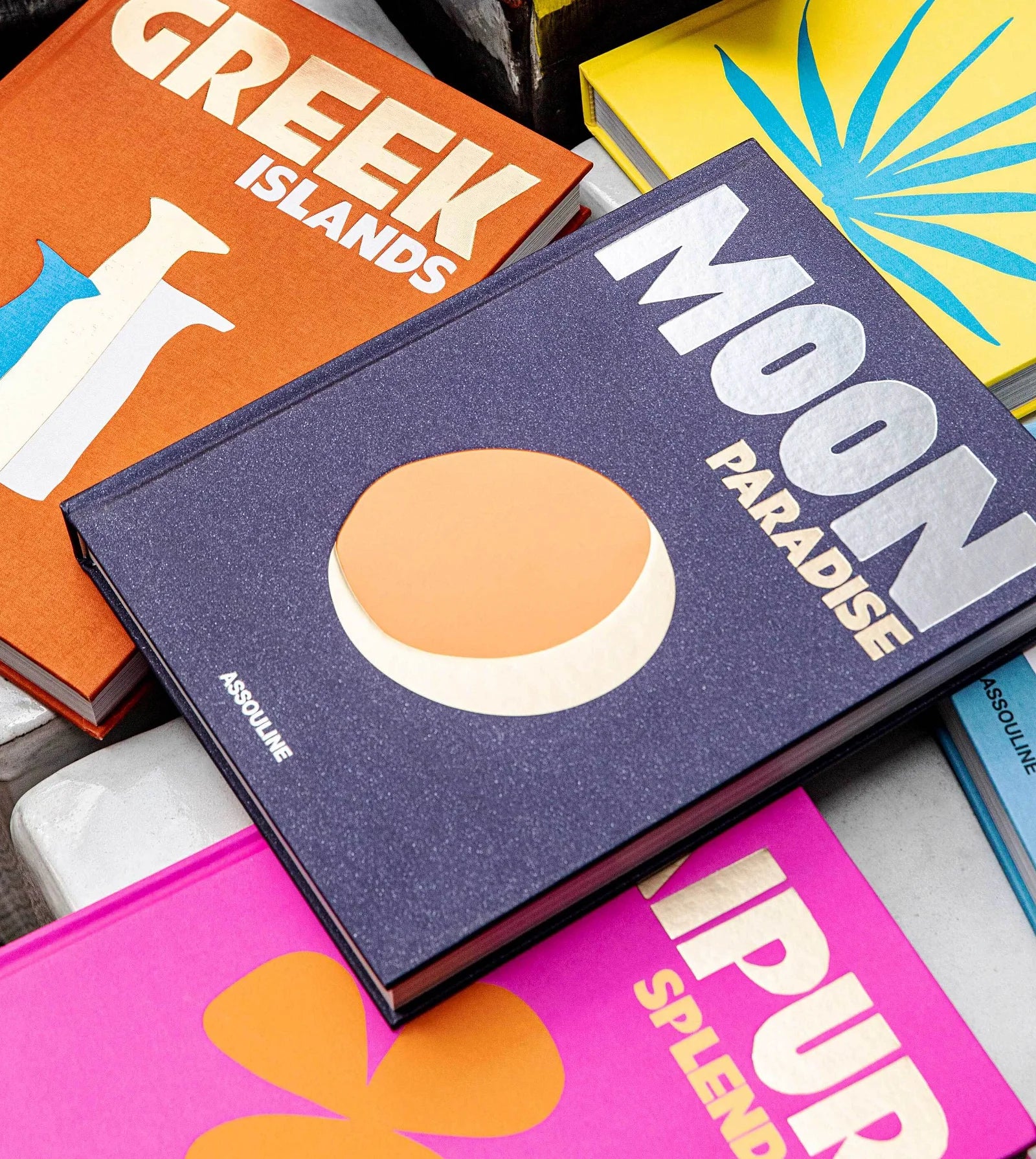 Assouline Moon Paradise Book - Luxury Coffee Table Decor & Travel Inspiration for Home & Office