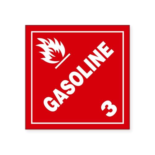 White - Adr Sticker 3 Gasoline
