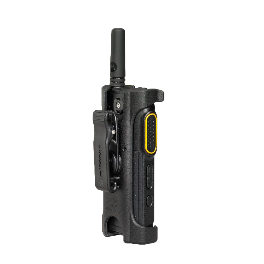 Motorola PMLN7190 Swivel Carry Holster - Secure Belt Clip Case for Two-Way Radios - Perfect for Construction, Security & Outdoor Work