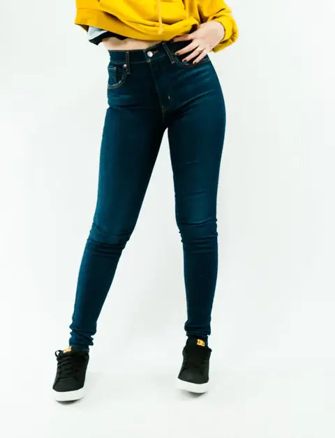 Levi's Mile High Super Skinny Women's Jeans - High Waist Stretch Denim Pants for Casual Wear & Night Out