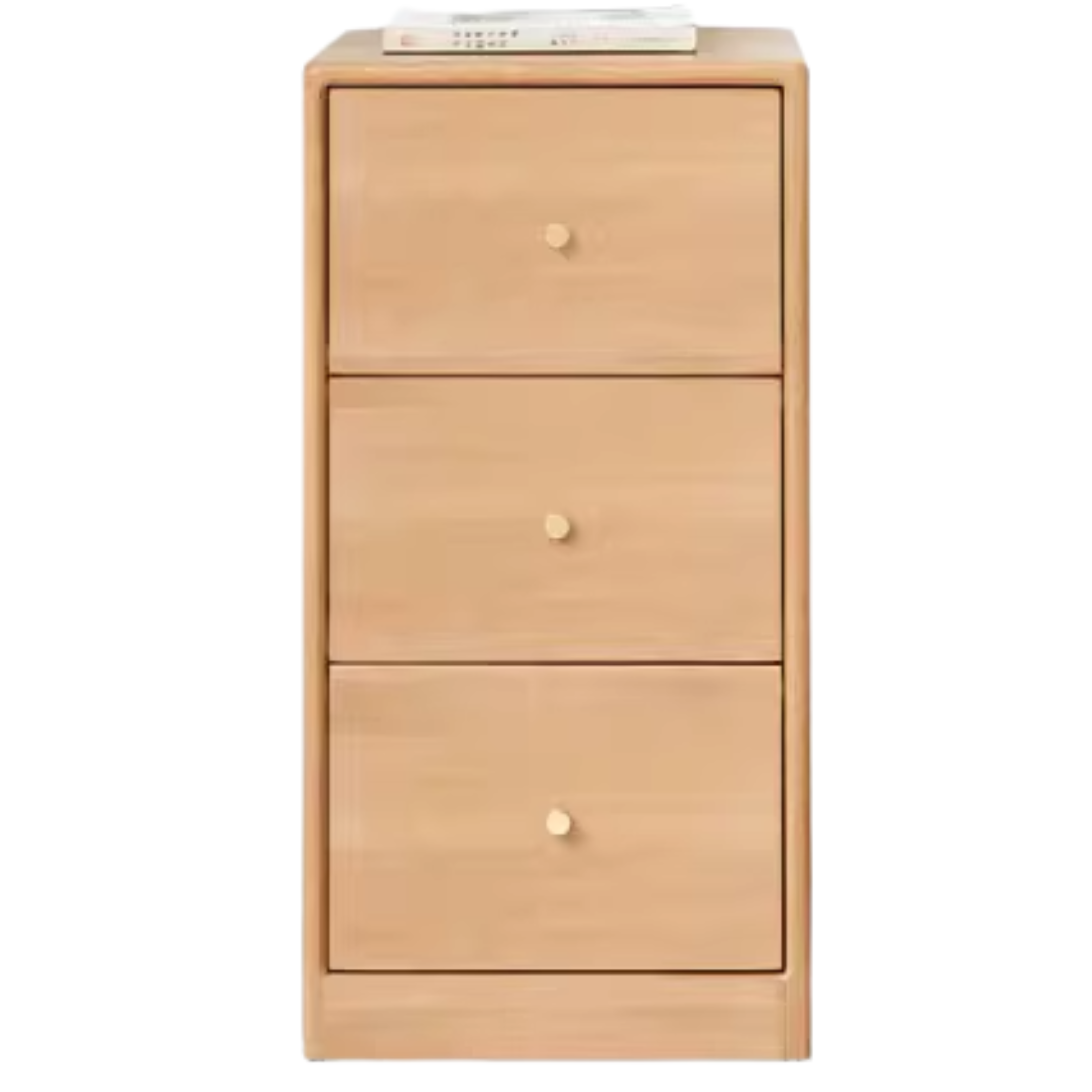 Solid Oak & Beech Wood Chest of Drawers - 5-Drawer Storage Cabinet with Multi-Functional Design for Bedroom, Living Room, and Office Organization