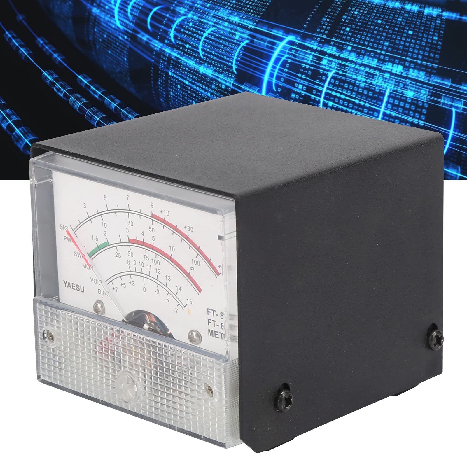 BYS459-1500 SWR/Power Meter - Accurate CB Radio Antenna Tester for Ham Radio, Mobile & Base Station Setup - Perfect for SWR Measurement & Power Calibration