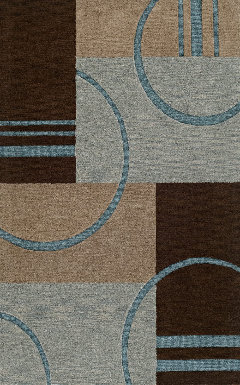 Dalyn Rugs Transitions 8' x 10' Oval Area Rug - Soft Modern Non-Slip Living Room Carpet for Bedroom, Dining Room & Home Decor