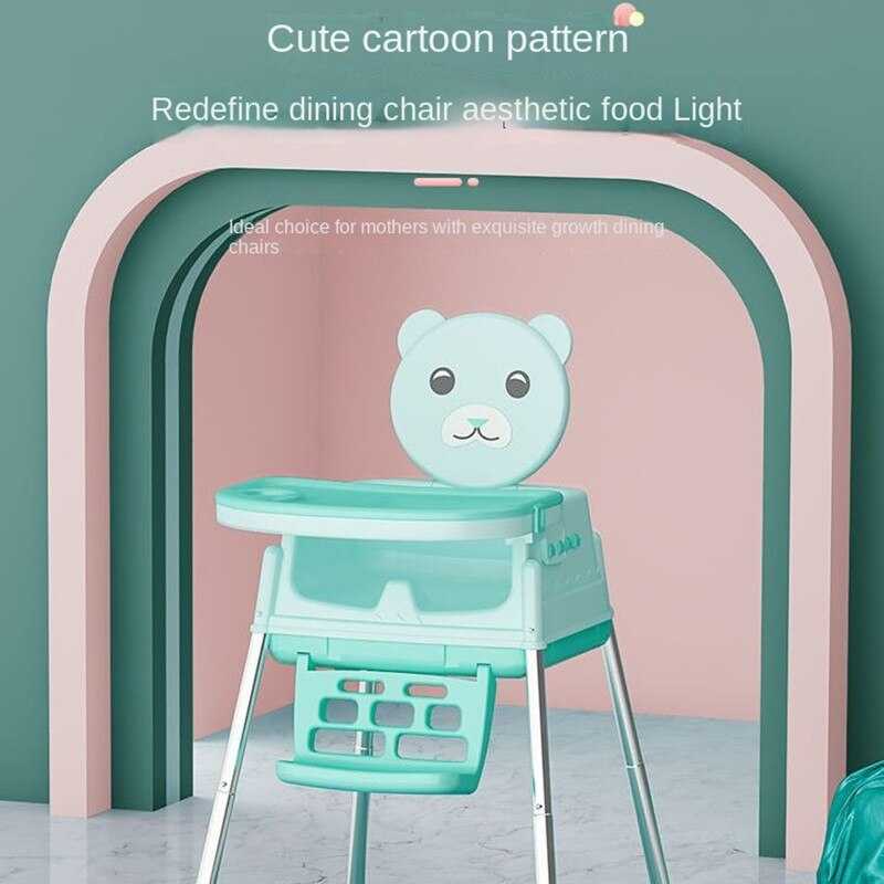 Baby Feeding Chair - Adjustable & Comfortable High Chair for Toddlers | Safe & Ergonomic Design for Mealtime, Snacks, and Playtime