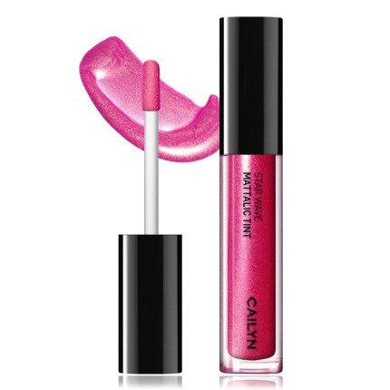 Cailyn Cosmetics Star Wave Metallic Lip Tint - Long Lasting Matte Liquid Lipstick with Shimmer Finish | Perfect for Parties, Date Nights & Special Occasions