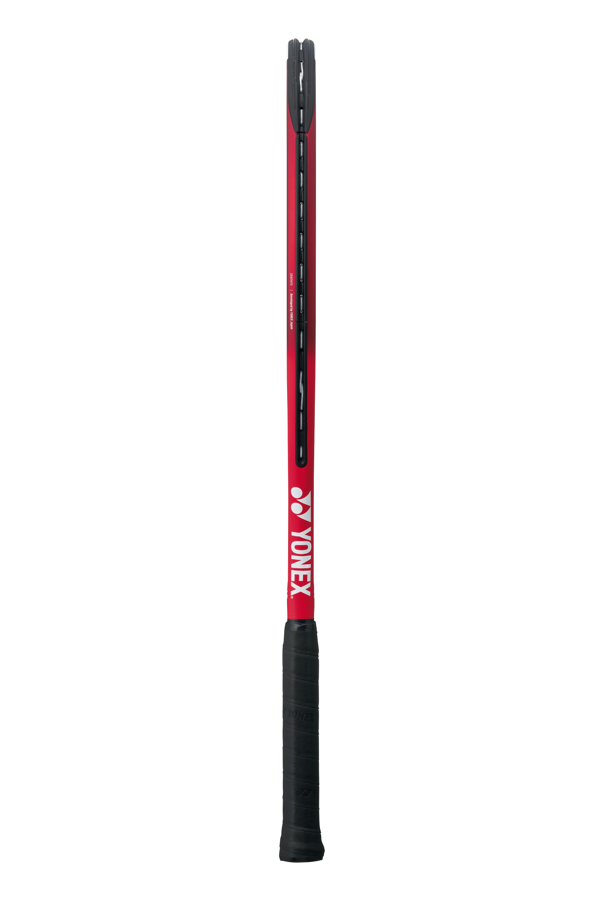 Yonex VCore 260g Pre-Strung Tennis Racket for Adults - Lightweight Carbon Graphite Racquet with Tango Red Design | Perfect for Beginners & Intermediate Players | Court & Training Use