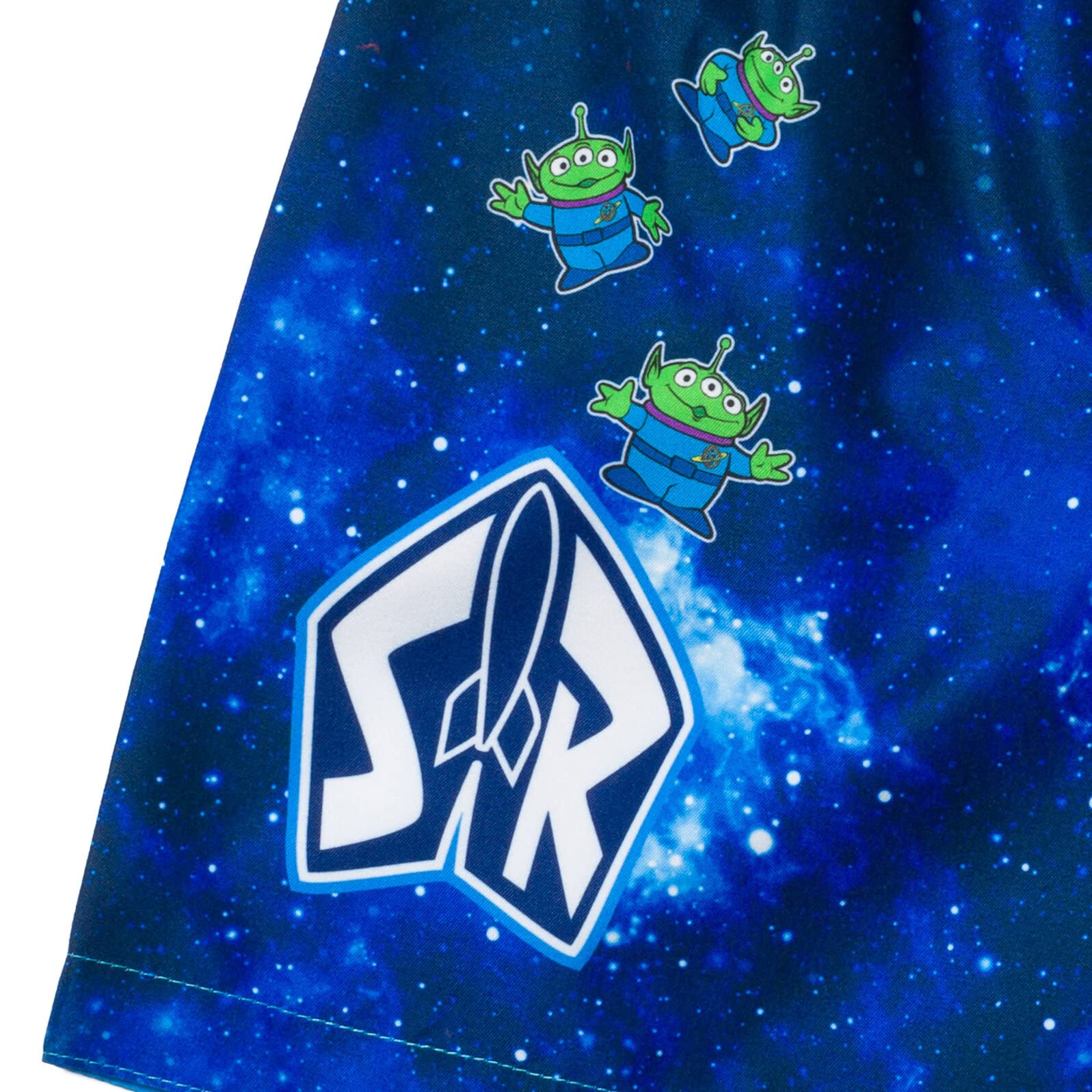 Disney Pixar Toy Story Buzz Lightyear & Woody Boys' Swim Trunks - Quick Dry Swimwear for Pool, Beach, and Summer Water Activities