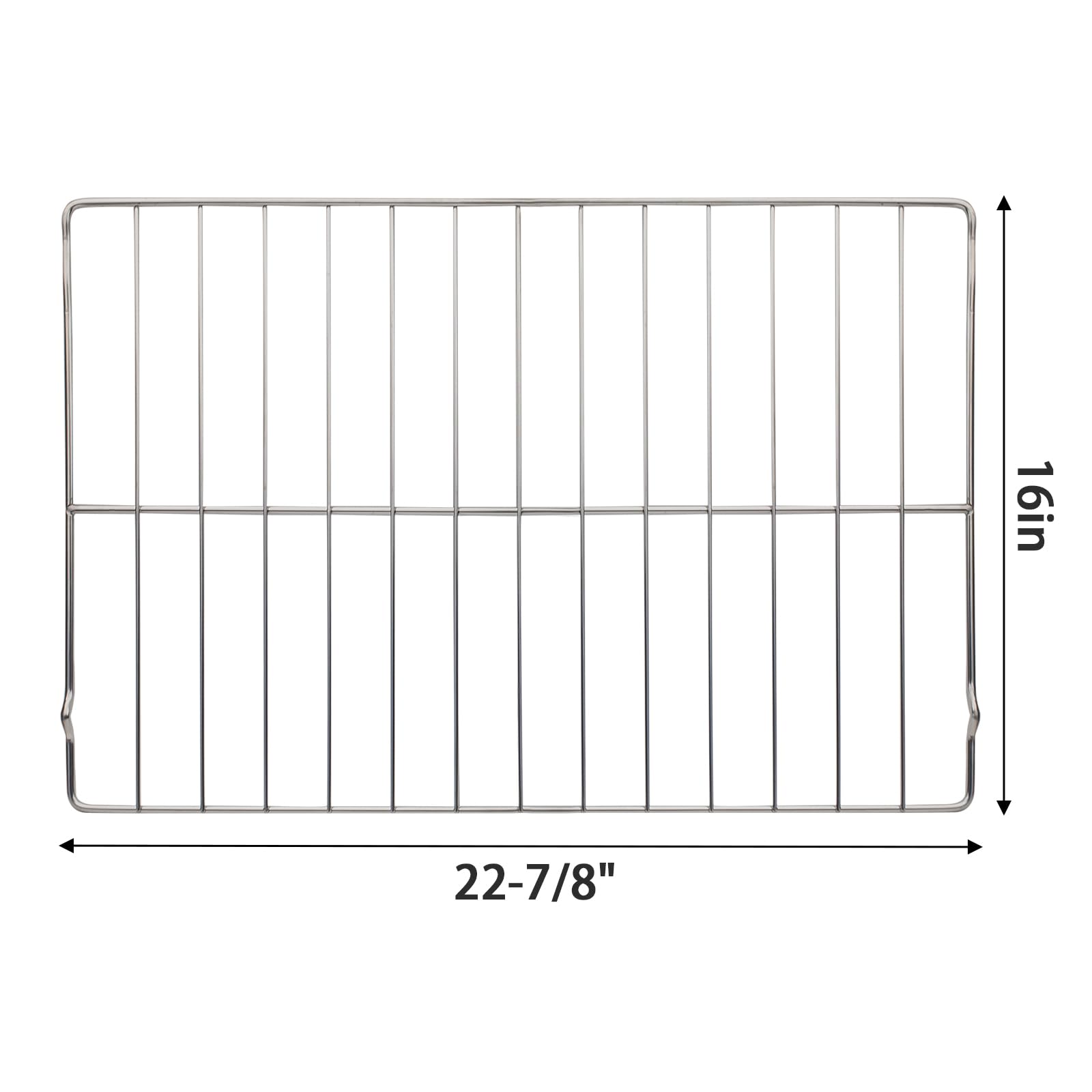 316067902 Oven Rack Replacement 22.6 x 16 Inches - Compatible with GE, Frigidaire, Kenmore Range Oven Stove (2 Pack) - Heavy Duty Baking Rack for Roasting, Broiling, and Cooking Large Meals