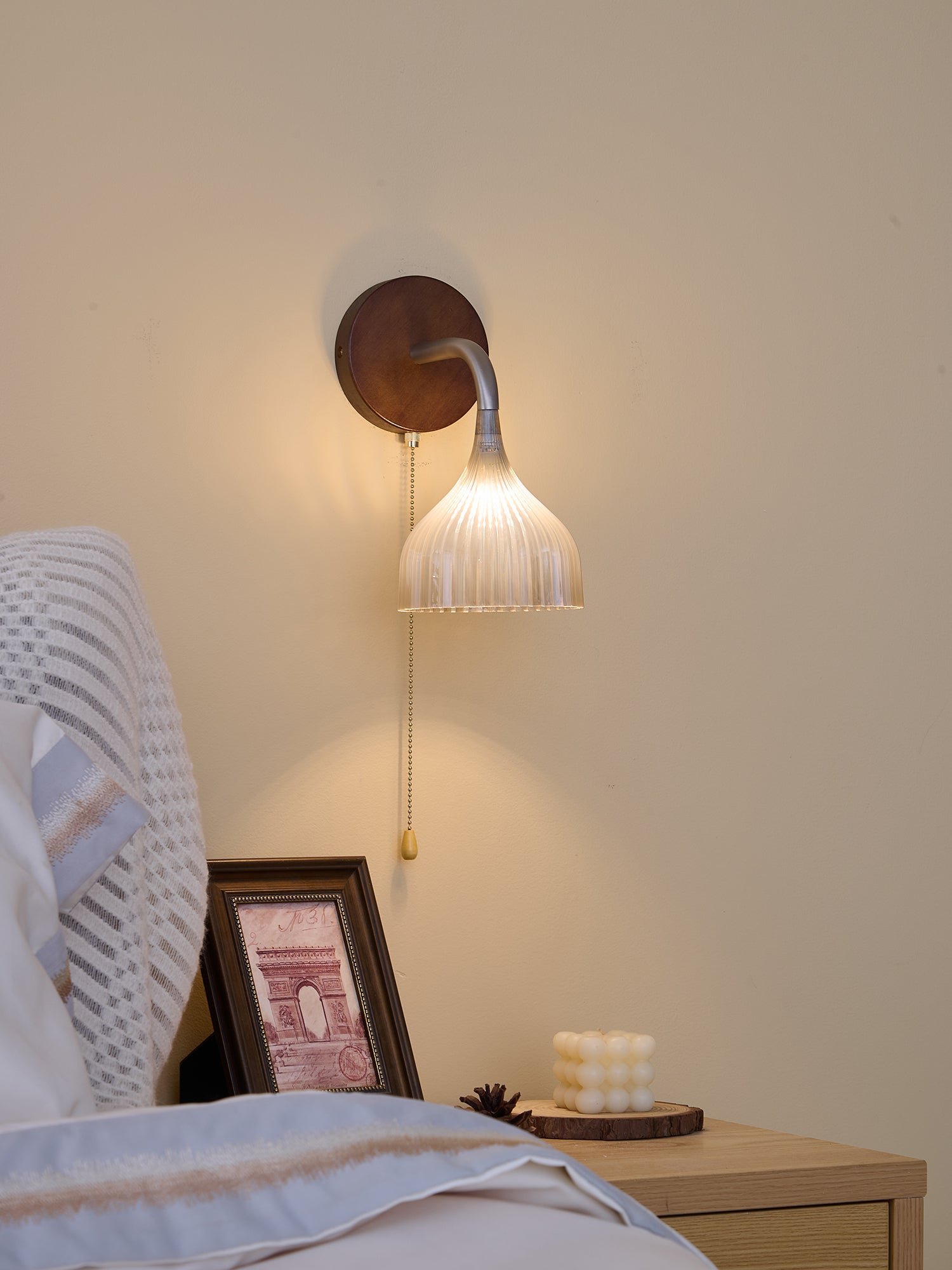 Lucina Wall Lamp - Modern LED Sconce Lighting for Bedroom, Living Room & Hallway | Energy-Efficient Indoor Wall Light Fixture
