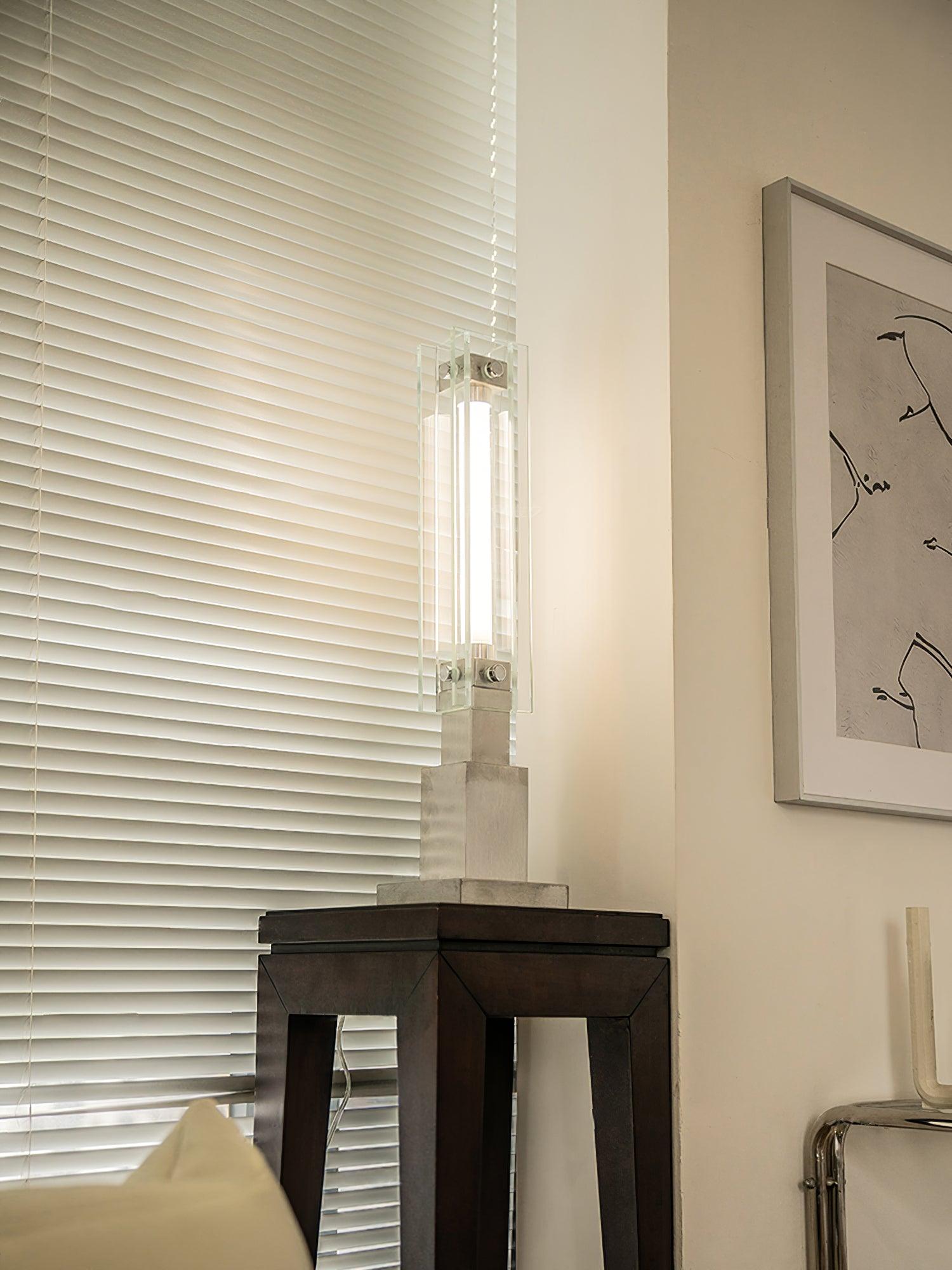 Modern LED Table Lamp with Adjustable Brightness - Perfect for Bedroom, Living Room & Office Reading Light