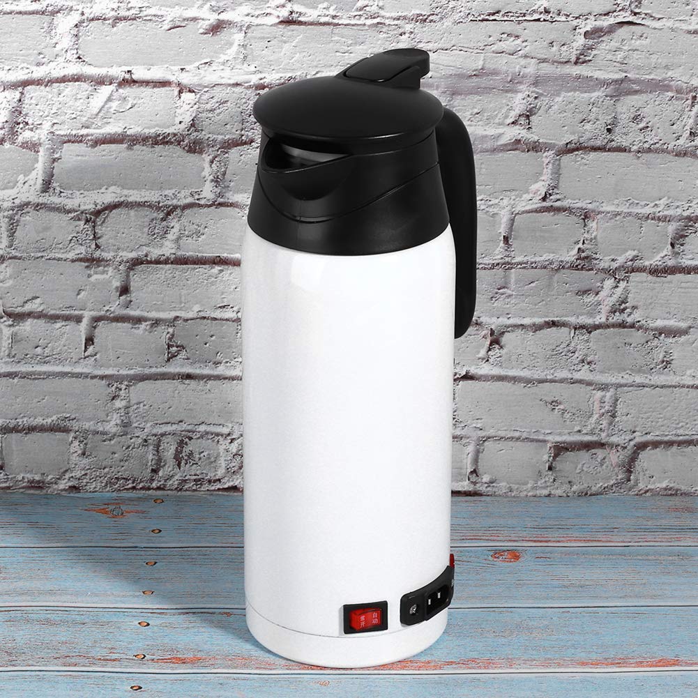 SH-RuiDu 800ml Car Electric Kettle - Portable Travel Kettle for Car, Office & Home - Fast Boiling, Auto Shut-Off, BPA-Free (Perfect for Road Trips, Camping & Daily Commute)