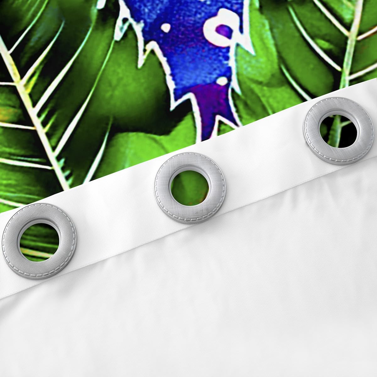 Feelyou Blackout Curtains for Kids - Green Marijuana Leaf & Boho Mandala Design, 30%-50% Light Blocking, 2 Panels (52x96 Inch) - Perfect for Bedroom, Nursery, or Dorm Room Window Treatments