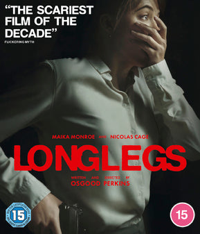 Longlegs Blu-ray Movie | High-Definition DVD | Perfect for Movie Nights & Home Theater Entertainment
