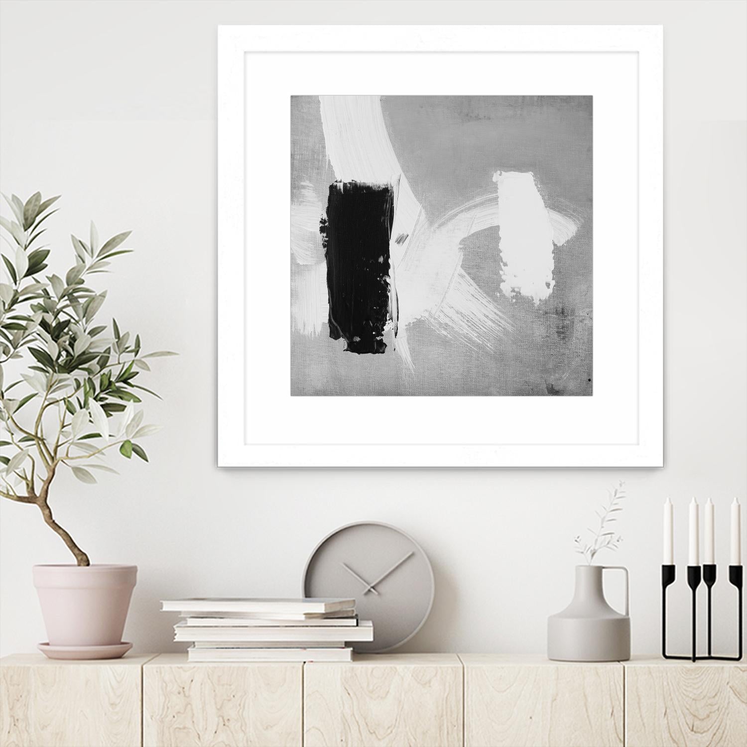 City Scene II - Urban Landscape Wall Art Print for Home & Office Decor | Perfect for Living Room, Bedroom, or Workspace