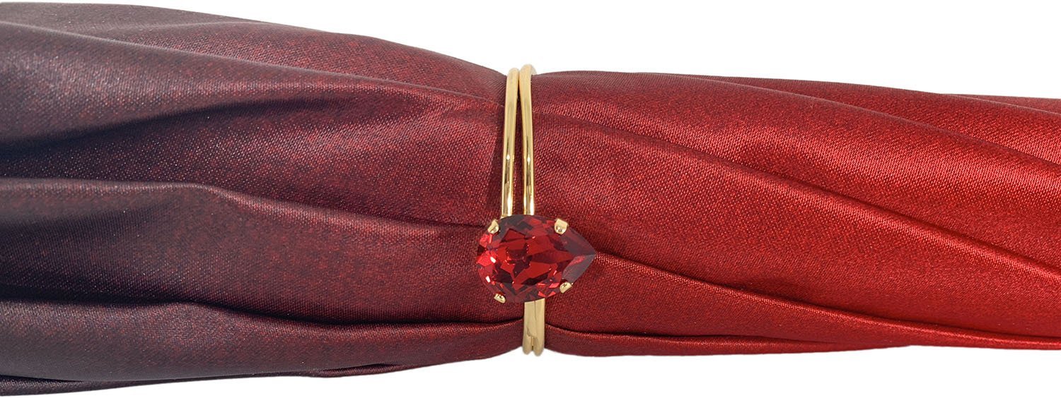Stylish Red Umbrella with Elegant Rose Pattern - Perfect for Rainy Days, Weddings & Outdoor Events