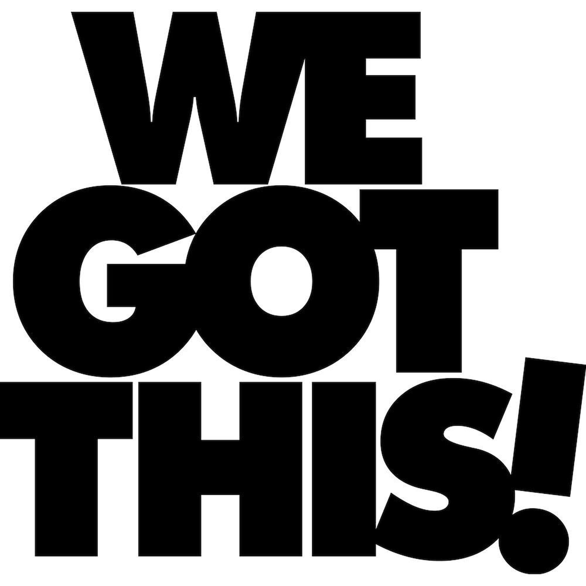 We Got This! 11 oz (325 ml) Ceramic Coffee Mug - Inspirational Motivational Gift for Teachers, Nurses, Office Workers - Perfect for Coffee, Tea & Hot Drinks at Home or Workplace